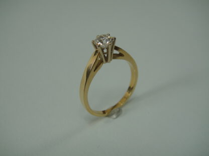 Diamant solitair ring - Afbeelding 3