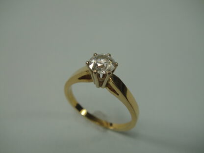 Diamant solitair ring