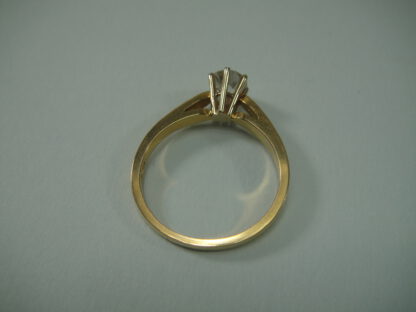 Diamant solitair ring - Afbeelding 5